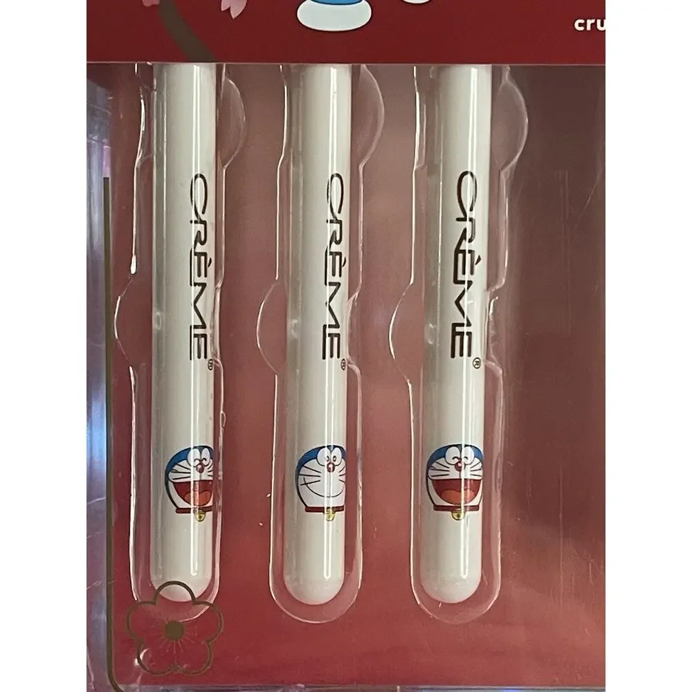 The Creme Shop Doraemon Brush Collection 5 Silky Soft Set Korea Fluffy Fortune